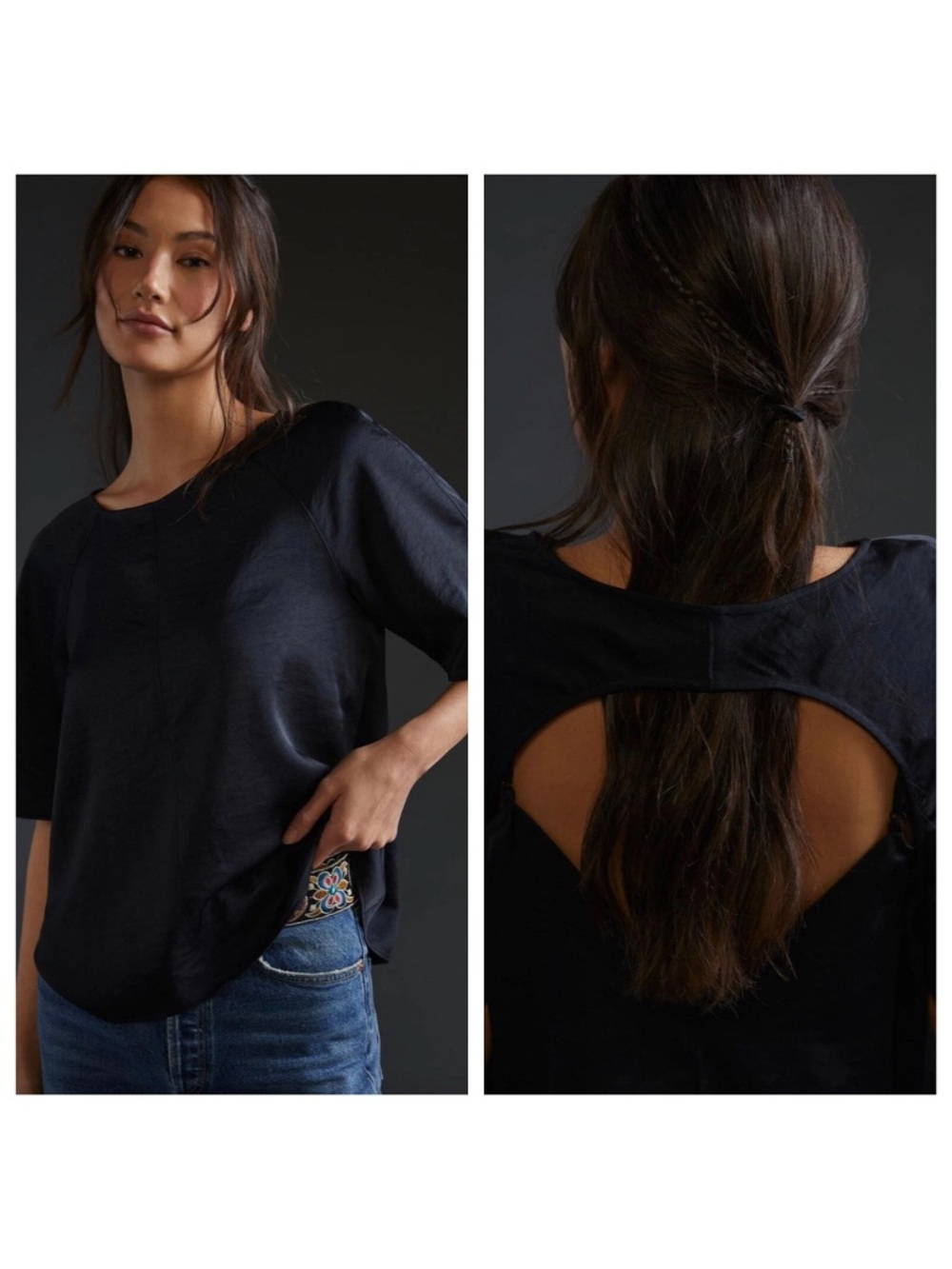Daily Practice Open Back Blouse - Picture 2 of 6